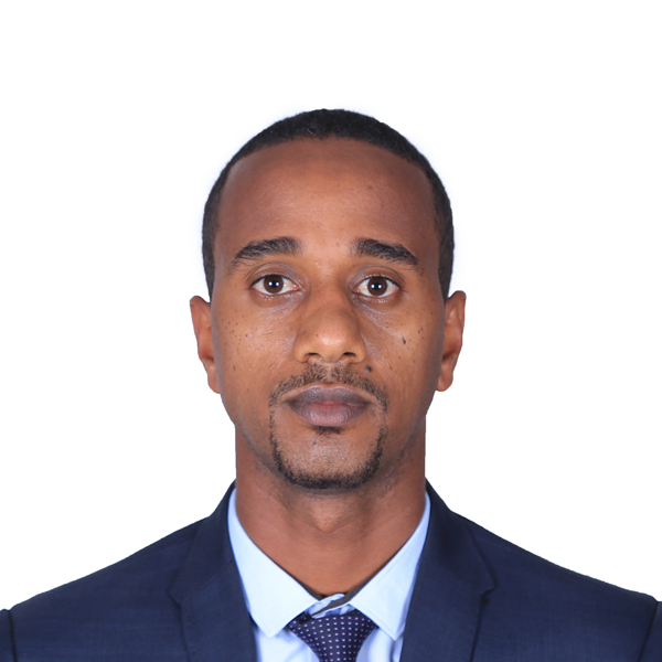 Robel Arega speaking at Connected Banking Summit Ethiopia